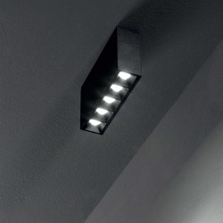 Lubinis LED šviestuvas LIKA 12,5W JUODAS kaina