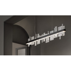 PAKABINAMAS LED šviestuvas RIBBON S100 JUODAS