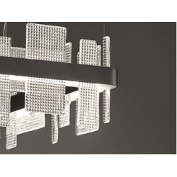 PAKABINAMAS LED šviestuvas RIBBON S50 JUODAS pigiau