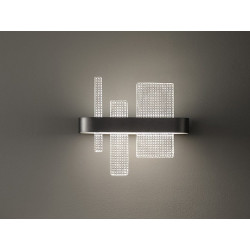 SIENINIS LED šviestuvas RIBBON A65 JUODAS