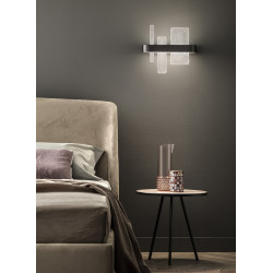 SIENINIS LED šviestuvas RIBBON A37 JUODAS kaina