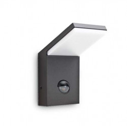 SIENINIS LED ŠVIESTUVAS SU JUDESIO DAVIKLIU STYLE 3000K ANTRACITO SPALVOS