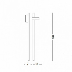 PASTATOMAS ŠVIESTUVAS LED HUB H110 4,5W 3000K PILKAS internetu