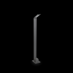 PASTATOMAS LED ŠVIESTUVAS AGOS 6,5W H80 3000K ANTRACITO SPALVOS kaina