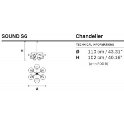 PAKABINAMAS ŠVIESTUVAS SOUND S6 (įvairios spalvos) skubiai