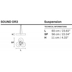 PAKABINAMAS ŠVIESTUVAS SOUND OR3 (įvairios spalvos) internetu