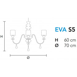 PAKABINAMAS ŠVIESTUVAS EVA S5 (ĮVAIRIOS SPALVOS) skubiai