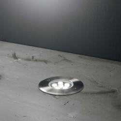 ĮLEIDŽIAMAS LED ŠVIESTUVAS FLOOR 12W D14 PILKAS kaina