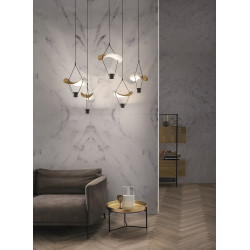 PAKABINAMAS LED šviestuvas VOLLEE C5 P (ĮVAIRIOS SPALVOS) kaina