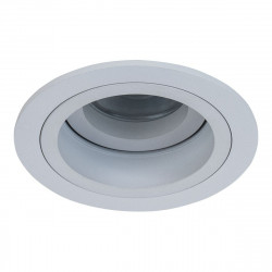 Įleidžiamas šviestuvas Atom Round BALTAS pigiau