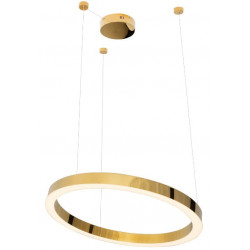 Pakabinamas LED šviestuvas Luxury 43W aukso spalvos dimeriuojamas