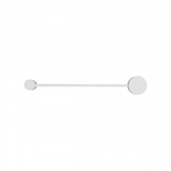 SIENINIS LED ŠVIESTUVAS Sconce Orbit I 40 BALTAS kaina