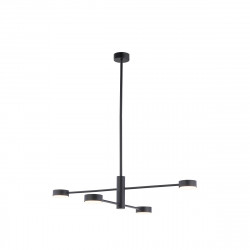 PAKABINAMAS LED ŠVIESTUVAS Orbit IV JUODAS