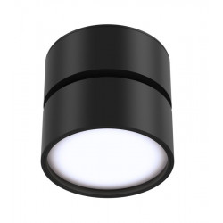 LUBINIS LED šviestuvas ONDA JUODAS 12W 3000K kaina