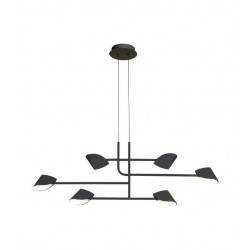 PAKABINAMAS LED ŠVIESTUVAS Capuccina 45W JUODAS