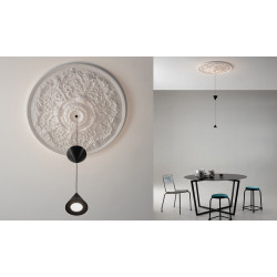 PAKABINAMAS LED ŠVIESTUVAS MOONBLOOM UP 16,8W JUODAS kaina