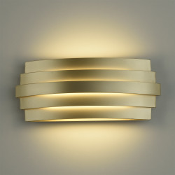 Sieninis led Šviestuvas Luxur 20W AUKSO SPALVOS kaina