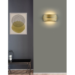 Sieninis led Šviestuvas Luxur 20W AUKSO SPALVOS internetu