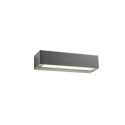 Sieninis LED šviestuvas AROOS 7W PILKAS