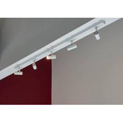 Lubinis LED kraipomas šviestuvas omari 6 BALTAS kaina