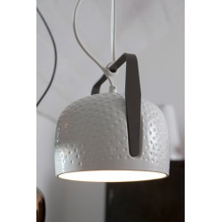 Pakabinamas šviestuvas Bag BALTAS texture D32 kaina