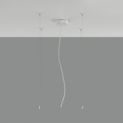 Pakabinimo komplektas šviestuvams London, 3m, white