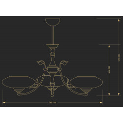 Pakabinamas šviestuvas CASAMIA glass 3 (įvairios spalvos) kaina