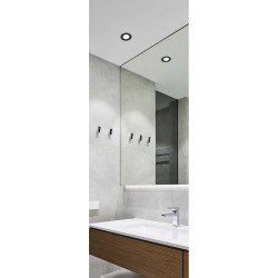 ĮLEIDŽIAMA LED PANELĖ FUEVA black 5.5W 4000K