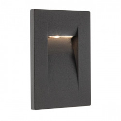 Įleidžiamas LED sieninis šviestuvas INNER 3W 3000K BALTAS 9638 internetu