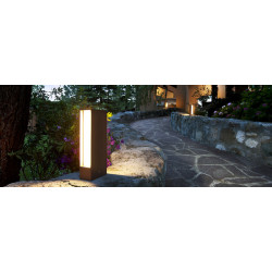 Pastatomas LED ŠVIESTUVAS TWIN 2 9W ANTRACITAS pigiau