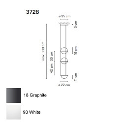Pakabinamas šviestuvas Palma 3728 Graphite atsiliepimai